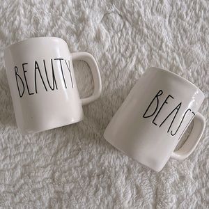 Rae Dunn Beauty & Beast set✨